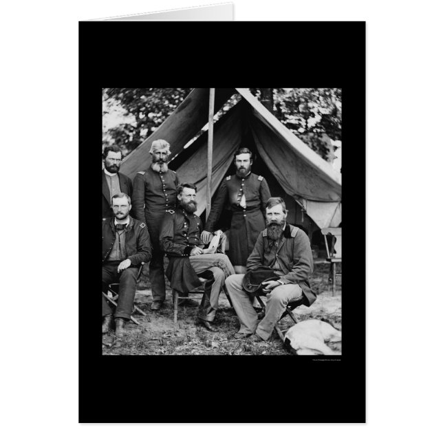 General George Stoneman & Staff at Fair Oaks 1862 (Front)