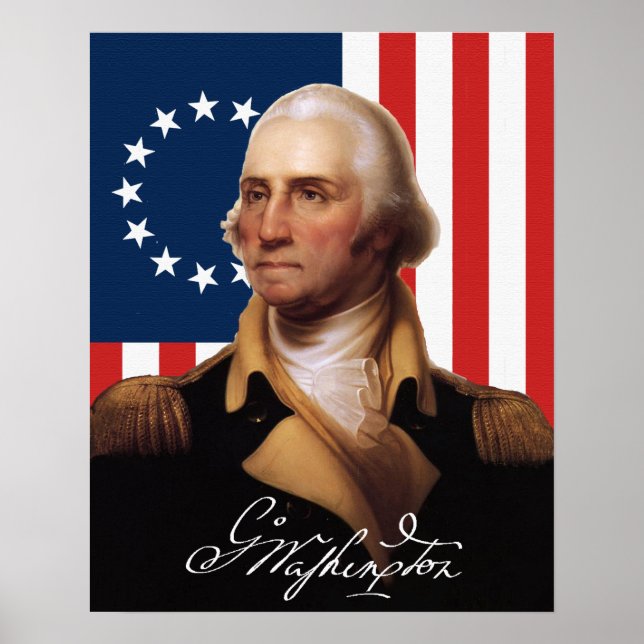 General George Washington Poster (Front)