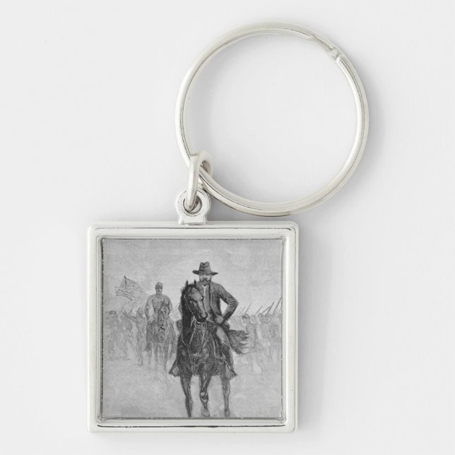 General Grant reconnoitering Key Ring (Front)