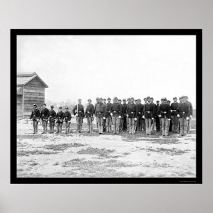 General Grant's Cavalry Escort 1865 Poster