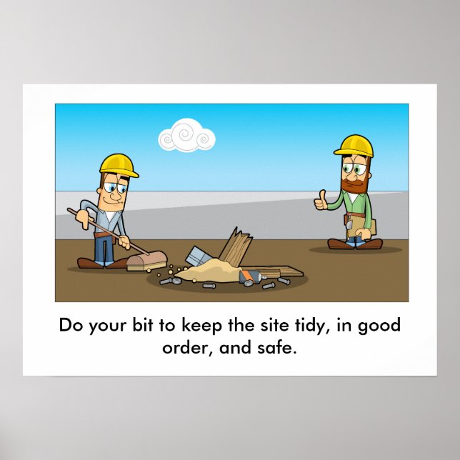 General Health & Safety Refresher 002 Poster (Front)