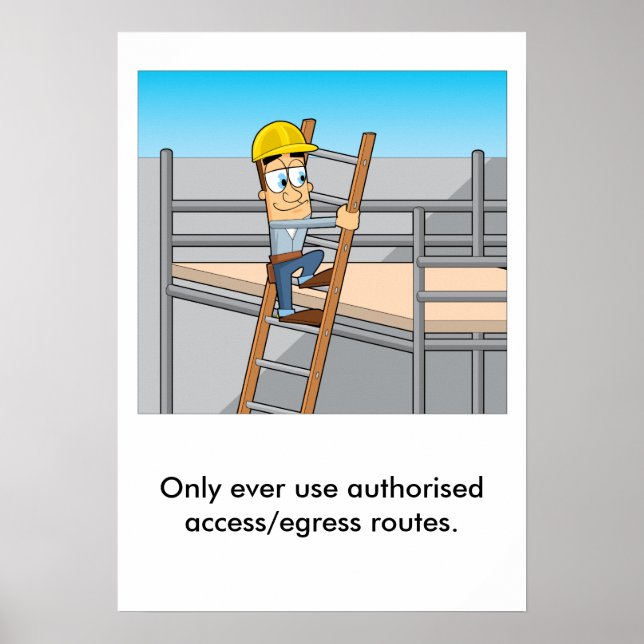 General Health & Safety Refresher 004 Poster (Front)