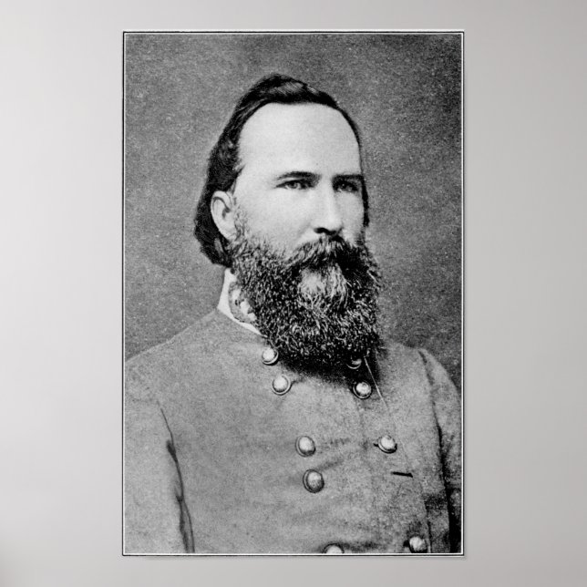 General James Longstreet Poster (Front)