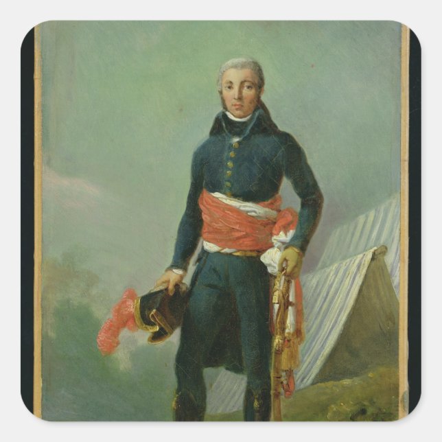 General Jean-Victor Moreau Square Sticker (Front)