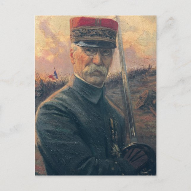 General Joseph Gallieni Postcard (Front)