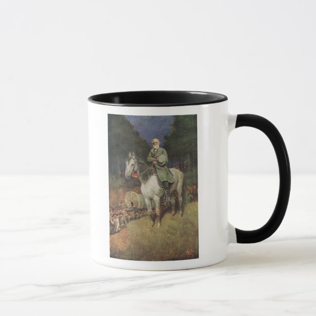 General Lee on his Famous Charger, 'Traveller' Mug (Right)