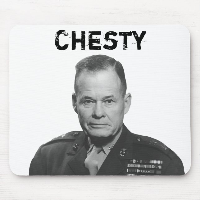 General Lewis Puller -- "Chesty" Mouse Pad (Front)
