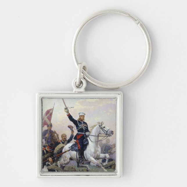 General M.D. Skobelev  in the Russian-Turkish Key Ring (Front)