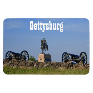 General Meade at Gettysburg Premium Magnet