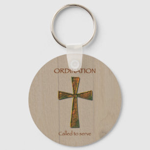 General Ordination Congratulations, Metal Design C Key Ring