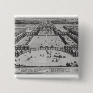 General Perspective View of the Chateau 15 Cm Square Badge