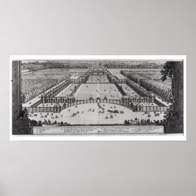 General Perspective View of the Chateau Poster (Front)
