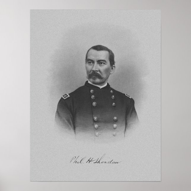 General Philip Sheridan -- Civil War Poster (Front)