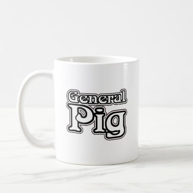 General Pig Mug (Left)