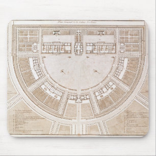 General plan of the salt works in 'ideal city' mouse pad