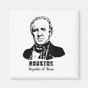 General President Sam Houston Republic Texas Revol Magnet