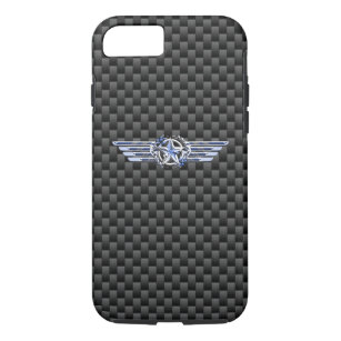 General Private Air Pilot Chrome Like Star Wings Case-Mate iPhone Case