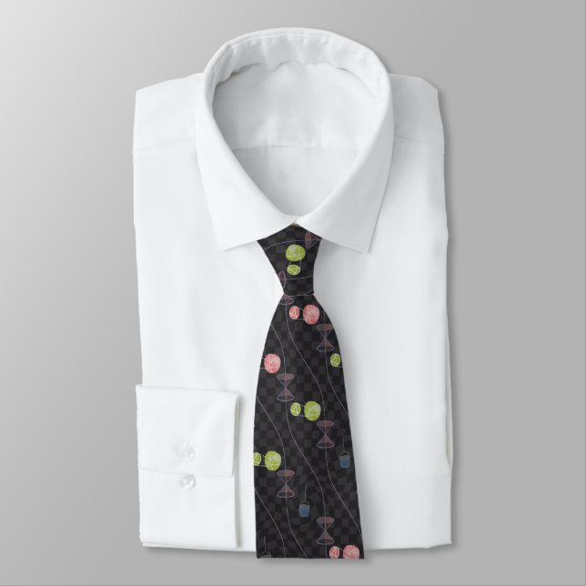 General Relativistic Universe (with curved grid) Tie (Tied)