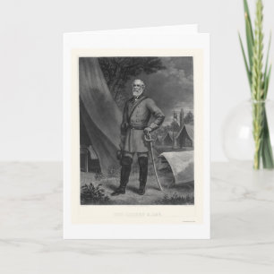 General Robert E Lee 1867 Card