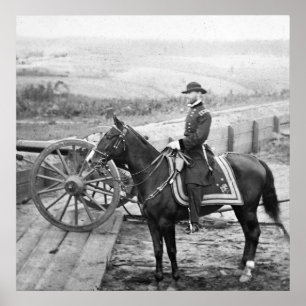 General Sherman in Atlanta, 1864 Poster