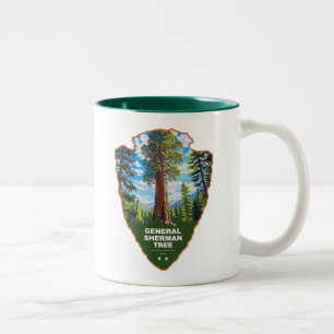 General Sherman Tree Sequoia NP Arrowhead Two-Tone Coffee Mug