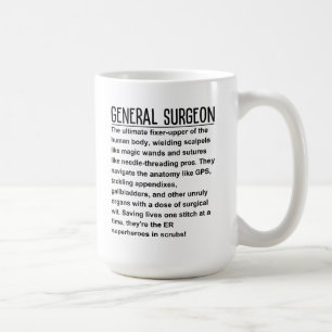 General surgeon coffee mug