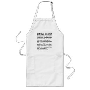 General surgeon long apron