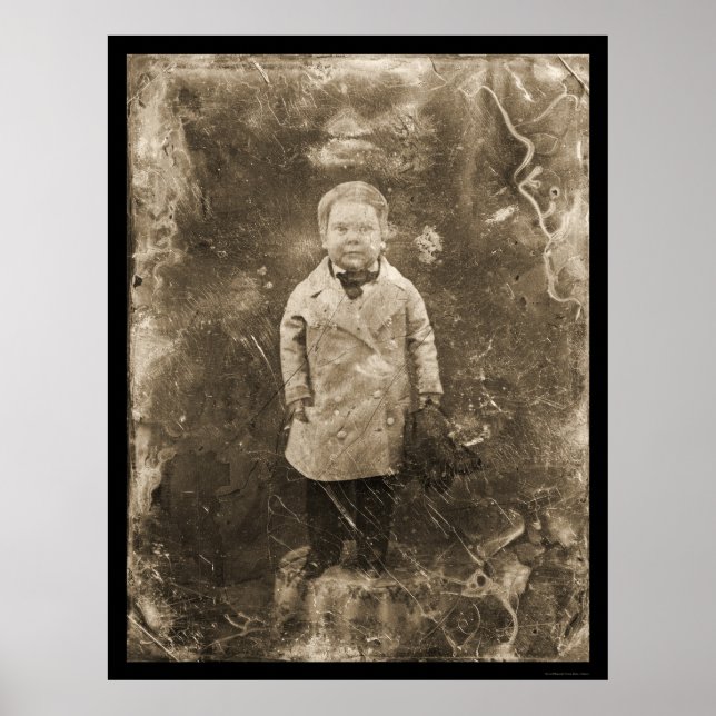 General Tom Thumb Daguerreotype 1844 Poster (Front)
