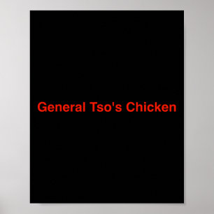 General Tso's Chicken Poster
