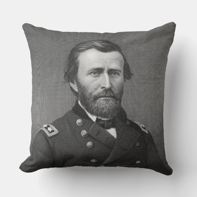 General Ulysses Simpson Grant, engraved after a da Cushion (Front)