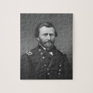 General Ulysses Simpson Grant, engraved after a da Jigsaw Puzzle