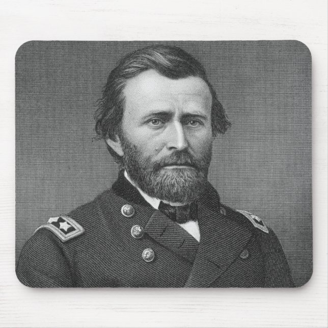 General Ulysses Simpson Grant, engraved after a da Mouse Pad (Front)