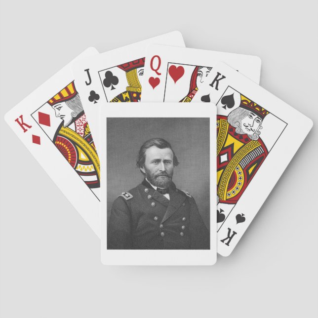 General Ulysses Simpson Grant, engraved after a da Playing Cards (Back)