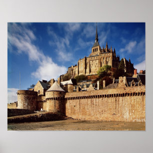 General view from the base of the ramparts poster