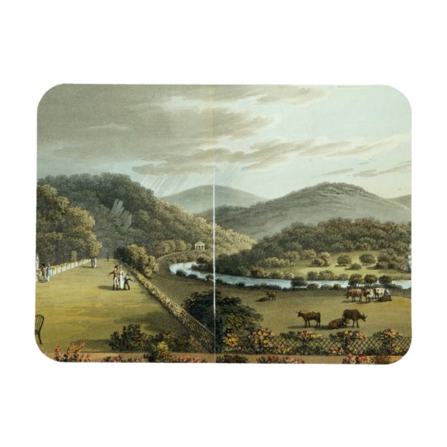 General View from the South and East Fronts of the Magnet (Horizontal)