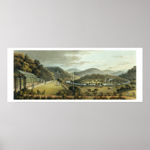 General View from the South and East Fronts of the Poster