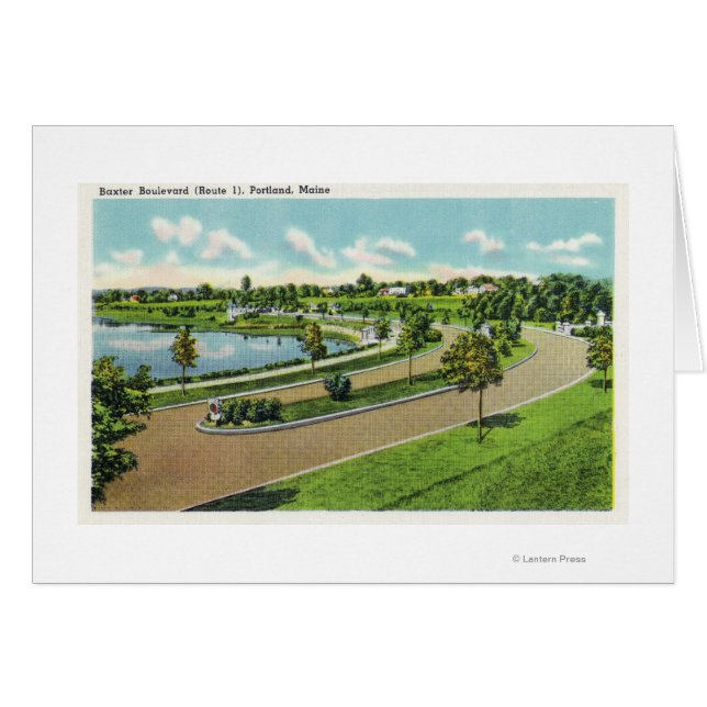 General View of Baxter Blvd, Route # 1 (Front Horizontal)