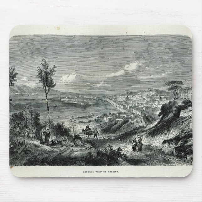 General View of Messina Mouse Pad (Front)
