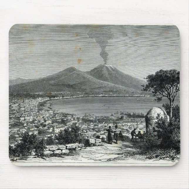 General View of Naples Mouse Pad (Front)