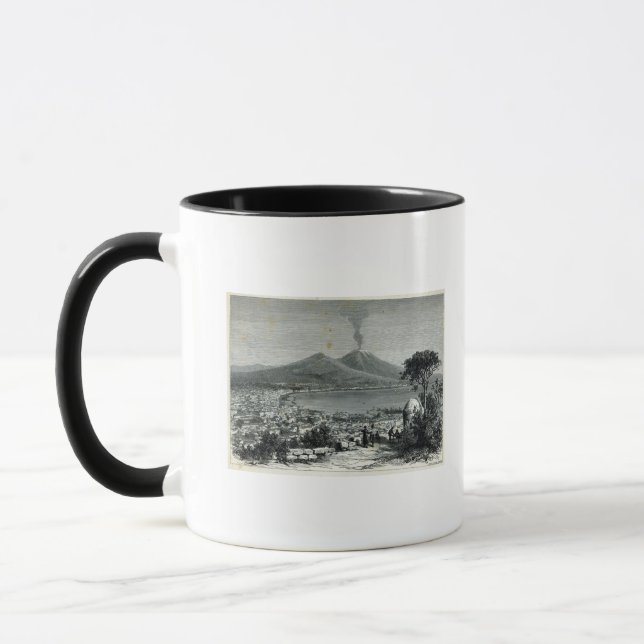 General View of Naples Mug (Left)