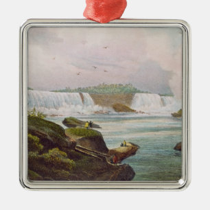 General View of Niagara Falls from Canadian Side Metal Ornament