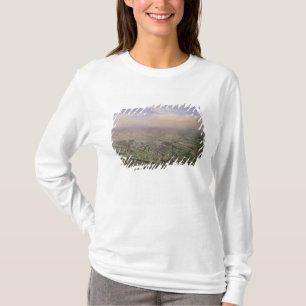 General view of Paris from a hot-air balloon T-Shirt