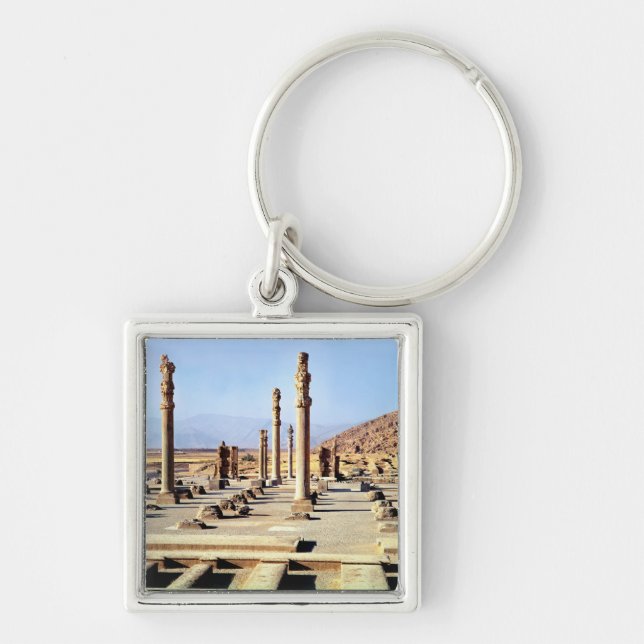 General view of the Apadana  founded c.518 BC Key Ring (Front)