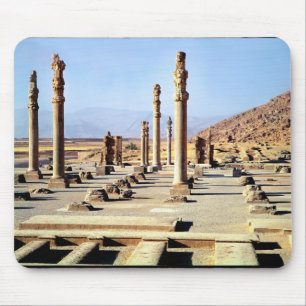 General view of the Apadana  founded c.518 BC Mouse Pad
