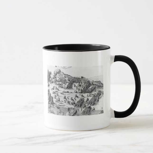 General view of the battle of Muhlberg Mug (Right)