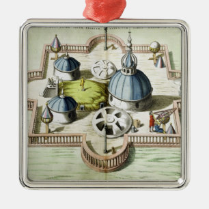 General View of the Observatory Metal Ornament