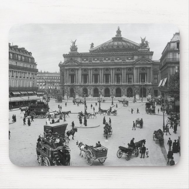 General view of the Paris Opera House Mouse Pad (Front)