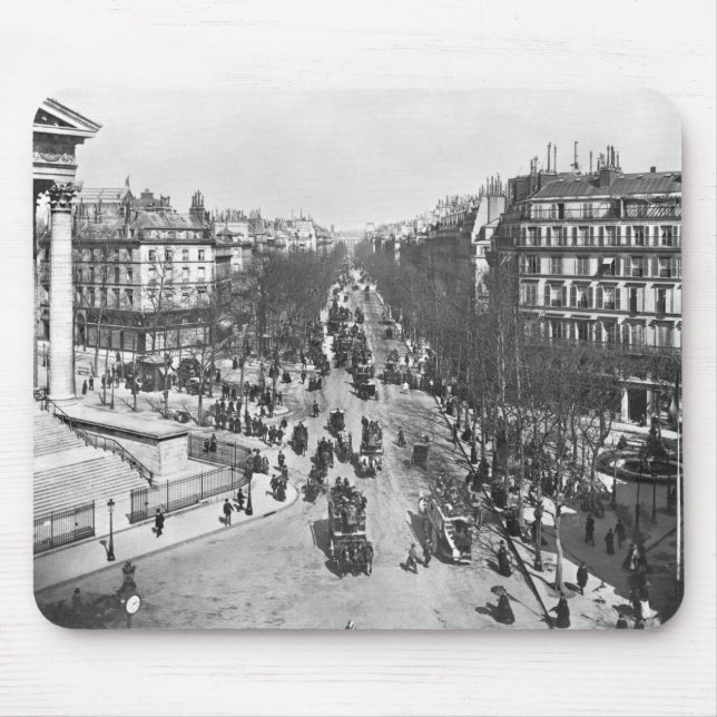 General view of the Place de la Madeleine Mouse Pad (Front)