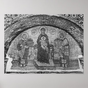 General view of the vestibule panel poster