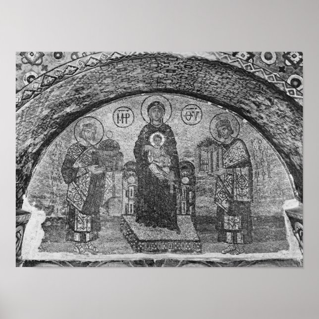 General view of the vestibule panel poster (Front)